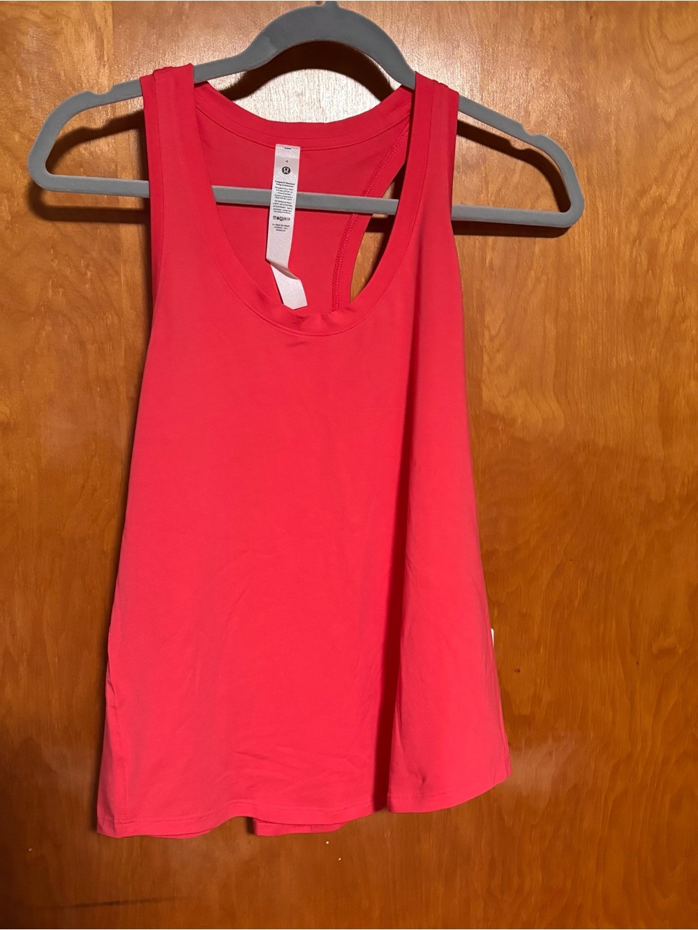Lululemon Love Tank Glazed Pink size 4 NWT